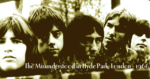 Mouse click the Misunderstood song of your choice, Or read the band's story by clicking the pic